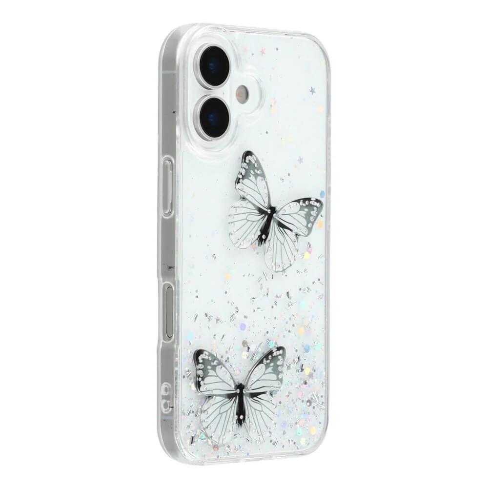 iPhone 17 - Glitzer Hülle Schmetterlinge - Image 13