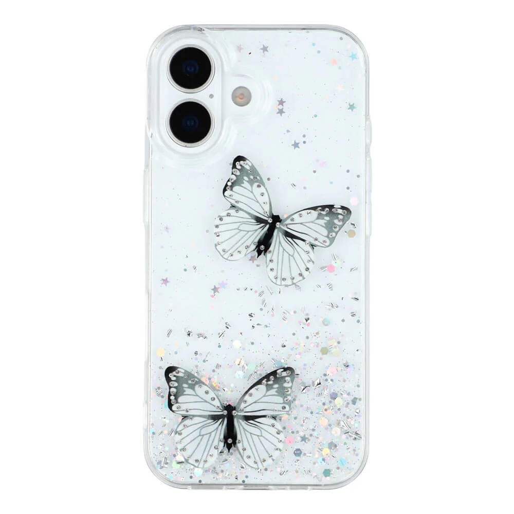 iPhone 17 - Glitzer Hülle Schmetterlinge - Image 15