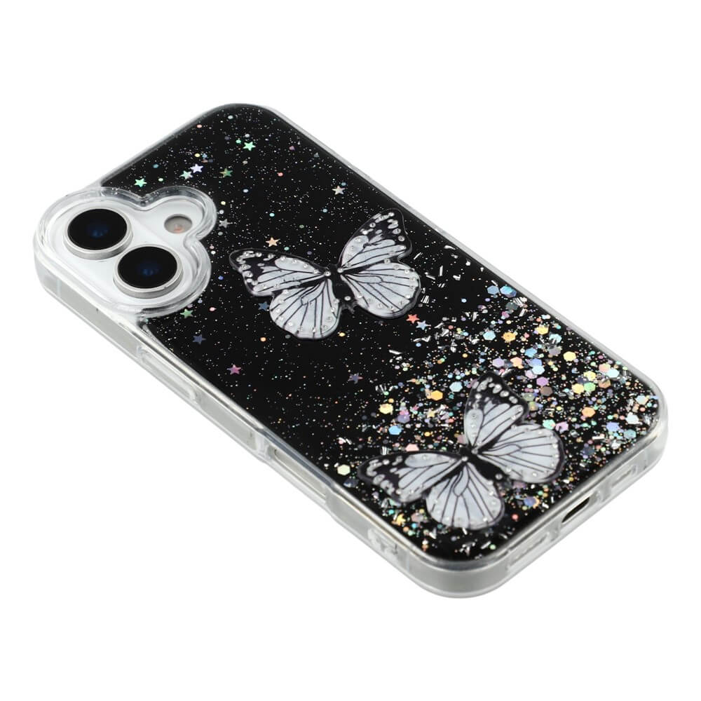 iPhone 17 - Glitzer Hülle Schmetterlinge - Image 4