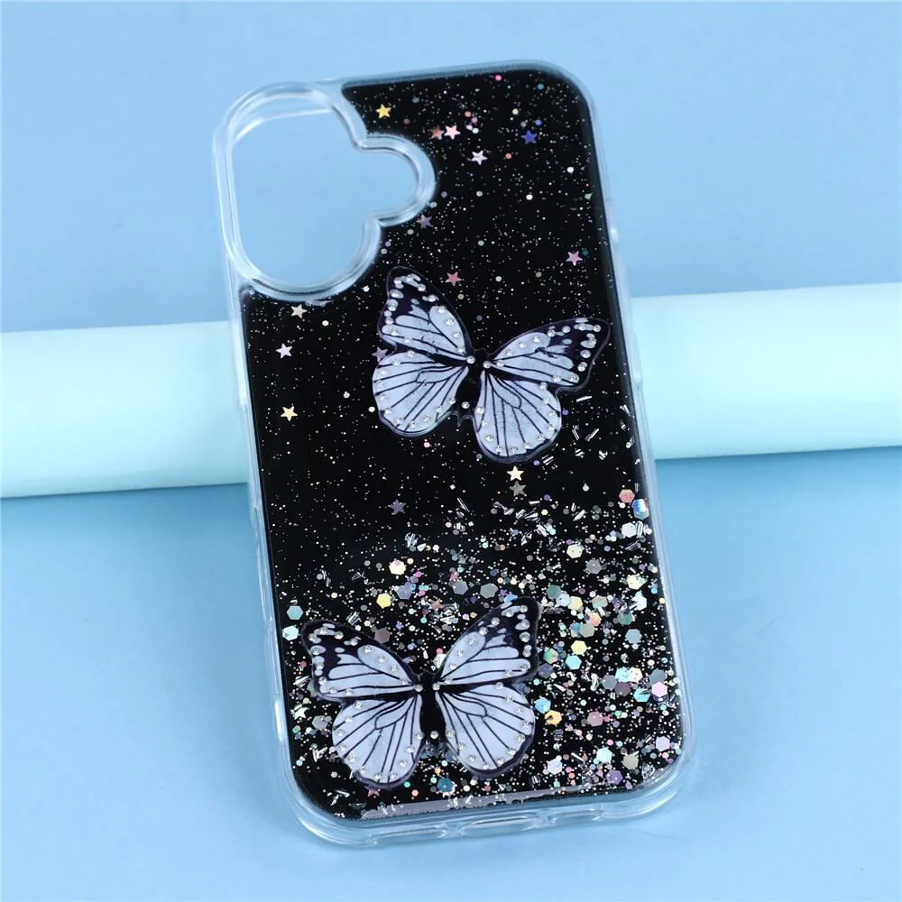 iPhone 17 - Glitzer Hülle Schmetterlinge - Image 6