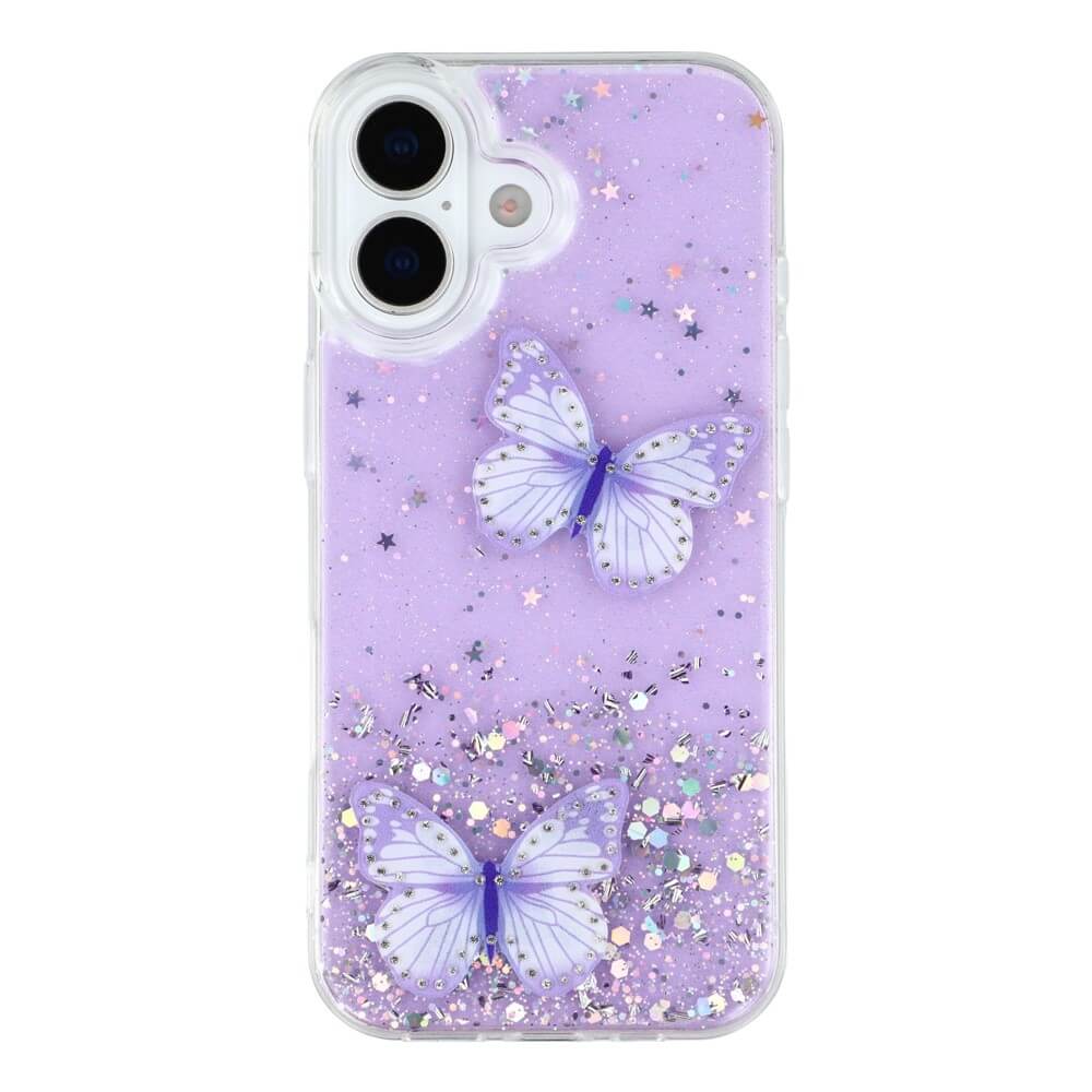 iPhone 17 - Glitzer Hülle Schmetterlinge - Image 9