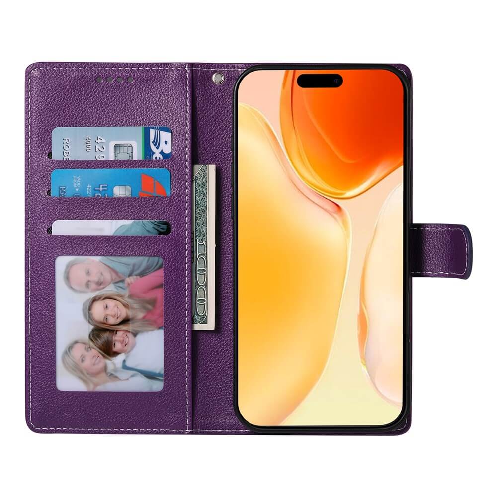 iPhone 17 - Leder Etui Hülle Struktura