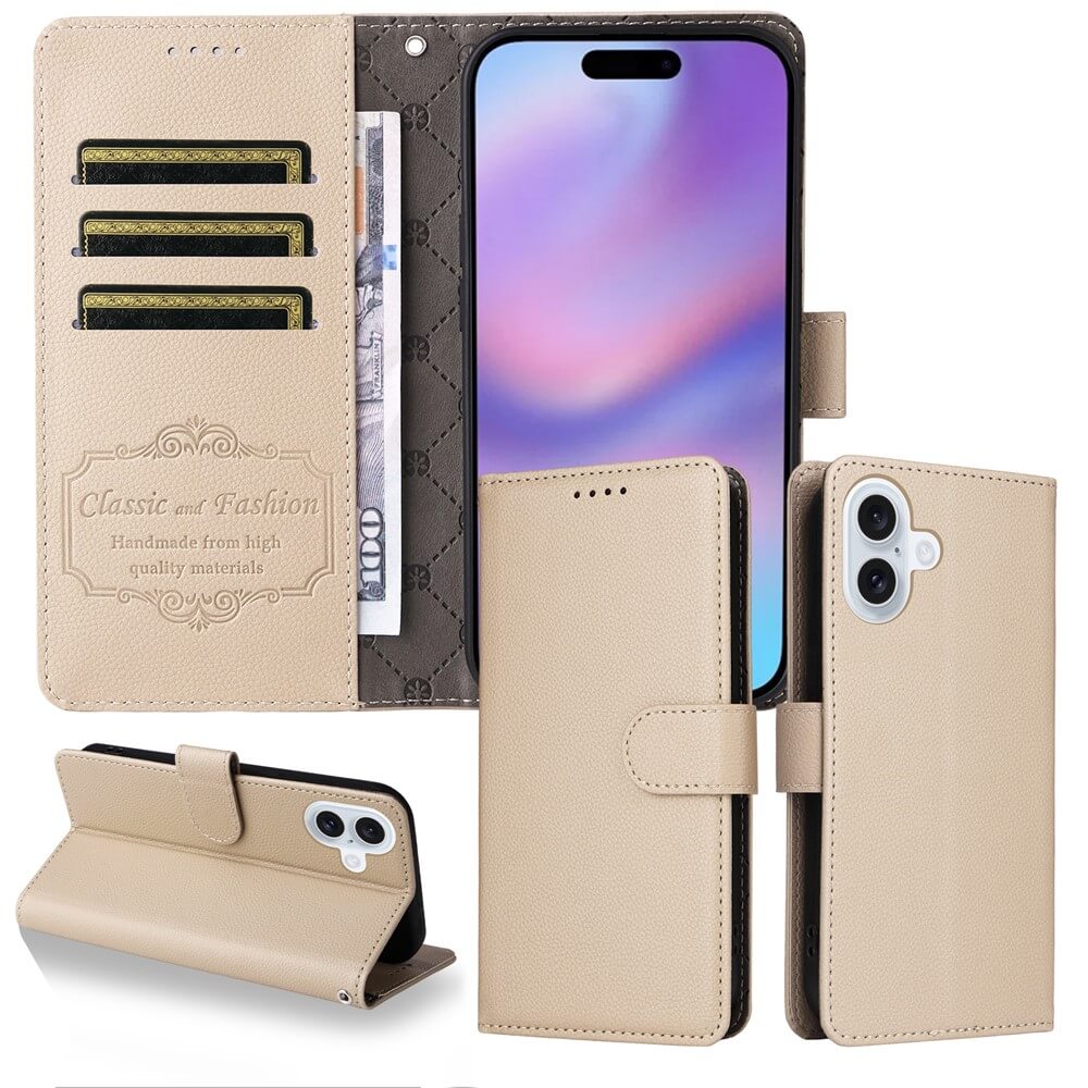 iPhone 17 - Lederoptik-HĂŒlle mit strukturierter OberflĂ€che - Image 2