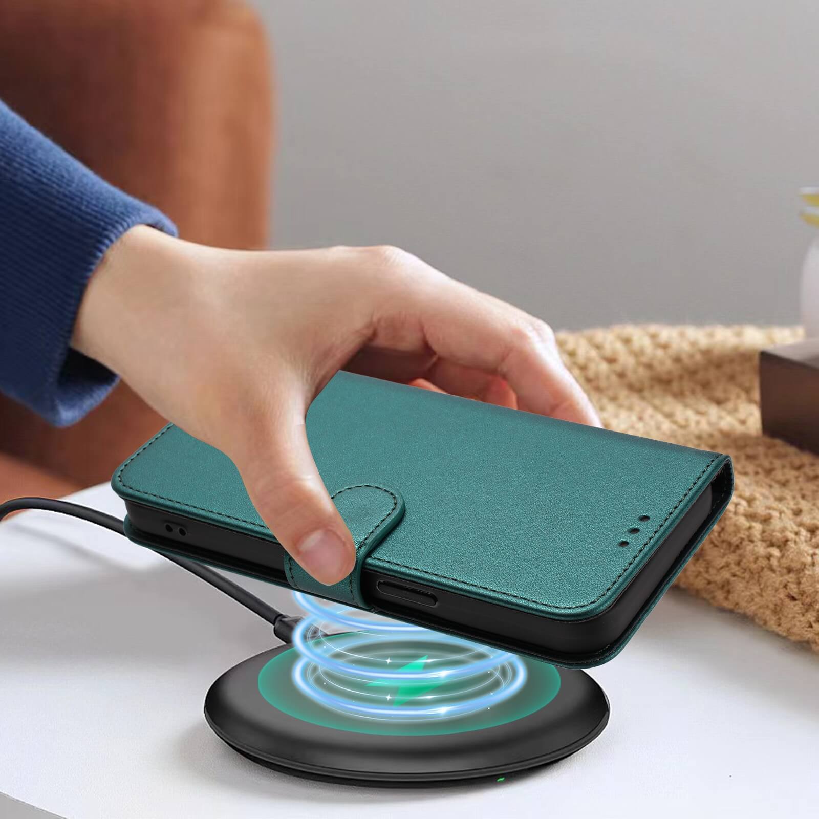iPhone 17 Pro - Glänzendes Hüllen Etui mit Handschlaufe - Image 9