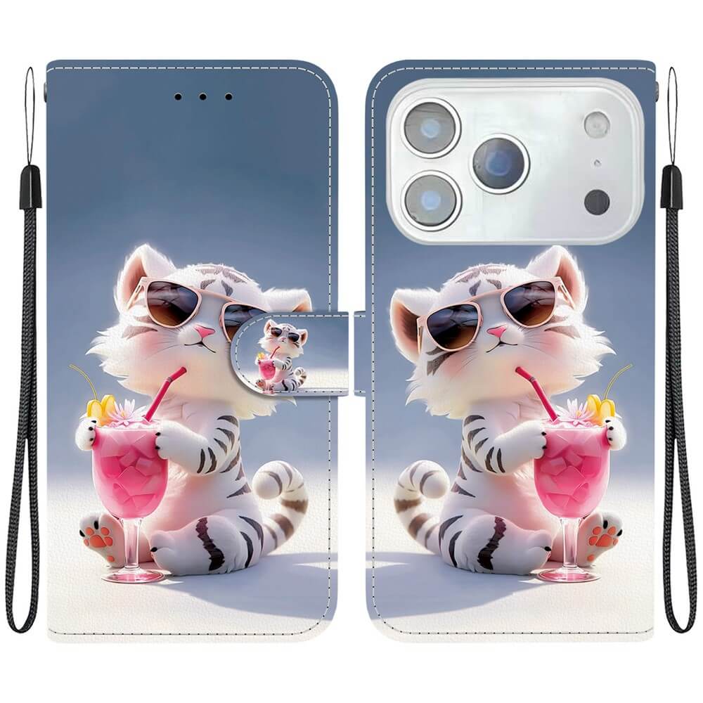 iPhone 17 Pro - Handytasche Klapphülle Motiv - Image 53