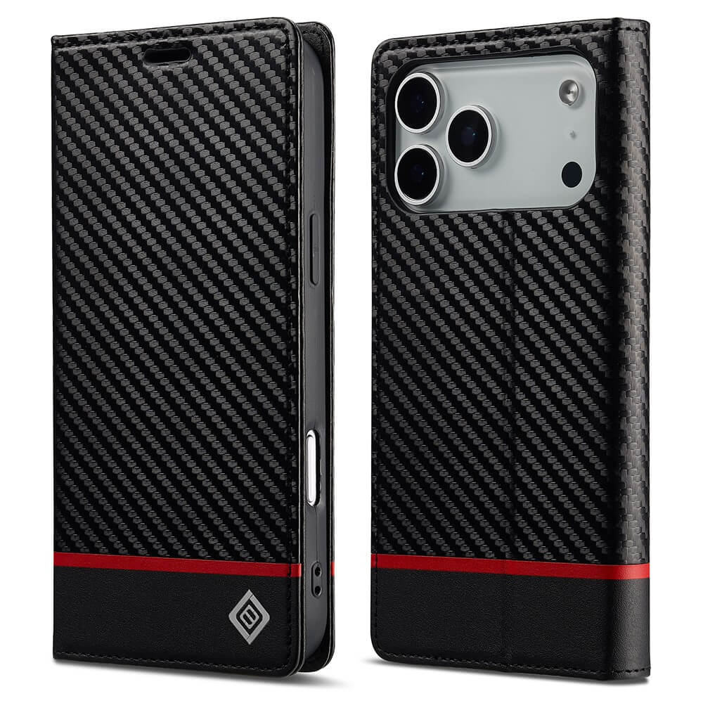 iPhone 17 Pro - LC.IMEEKE Hülle Carbon Fiber