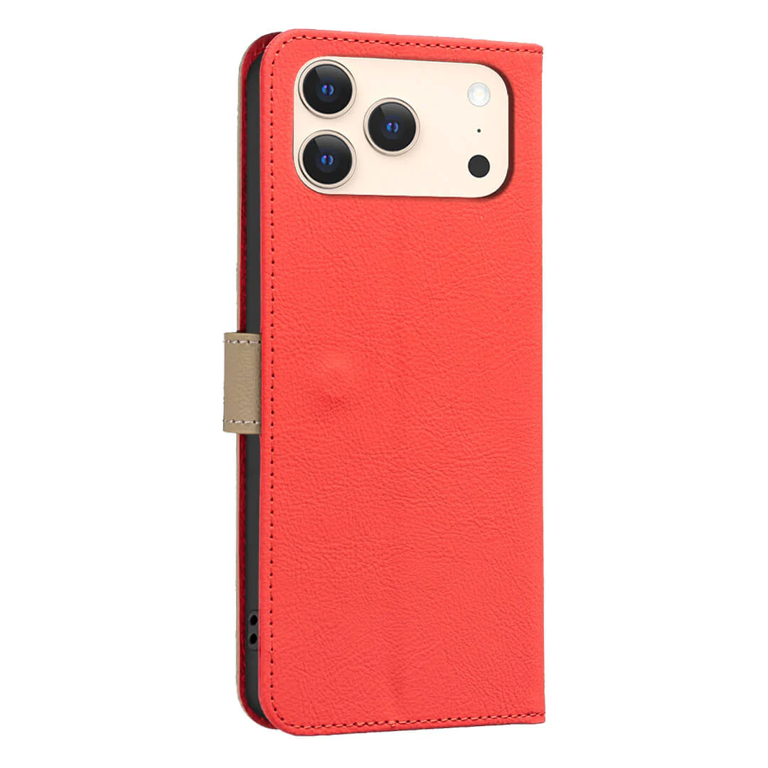 iPhone 17 Pro Max - BINFEN Ledertasche Floral - Image 19