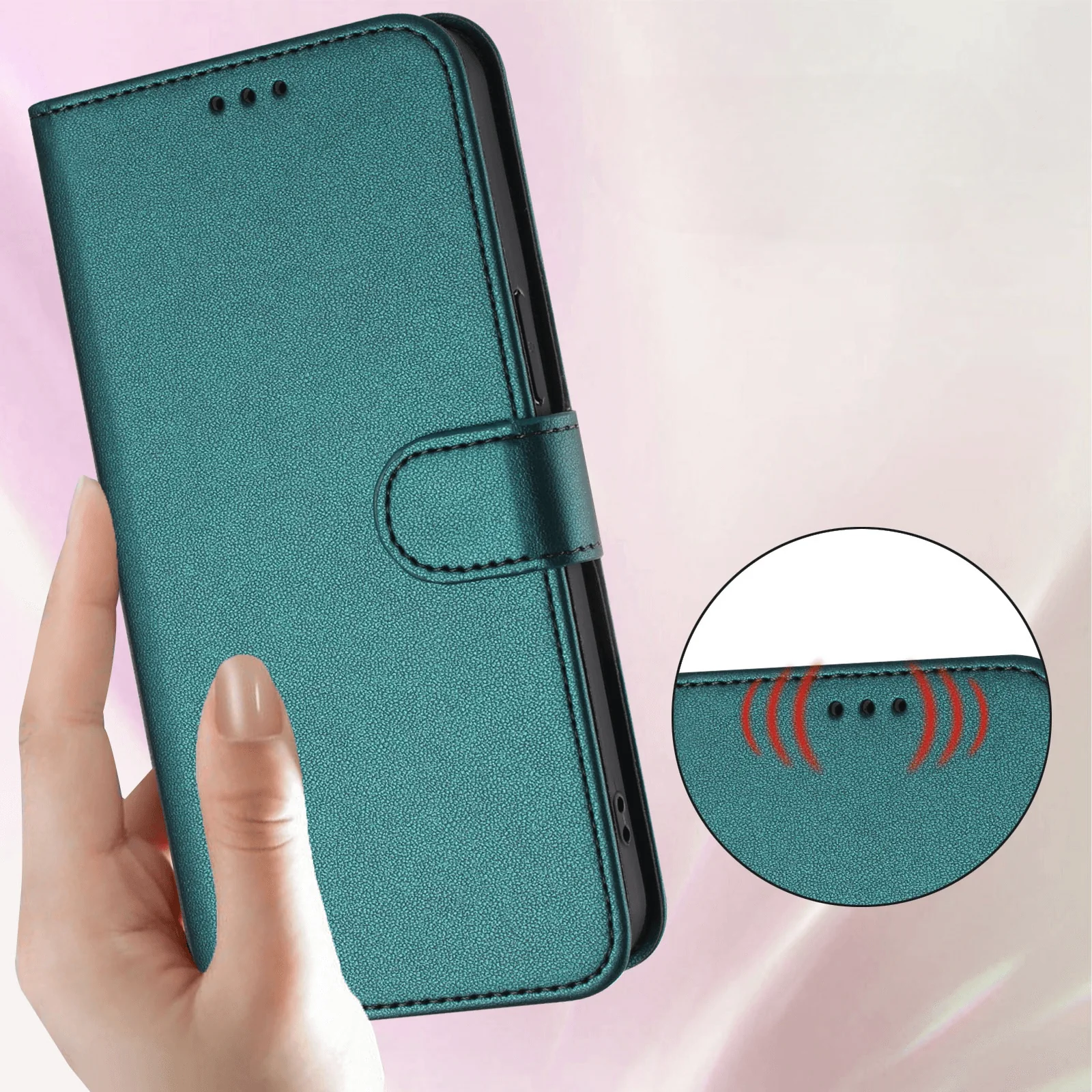 iPhone 17 Pro Max - Glänzendes Hüllen Etui mit Handschlaufe - Image 9