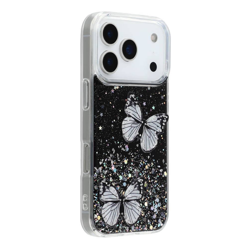 iPhone 17 Pro Max - Glitzer Hülle Schmetterlinge - Image 14