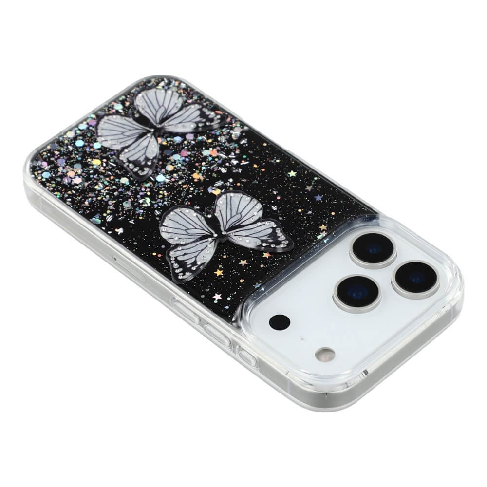 iPhone 17 Pro Max - Glitzer Hülle Schmetterlinge - Image 17