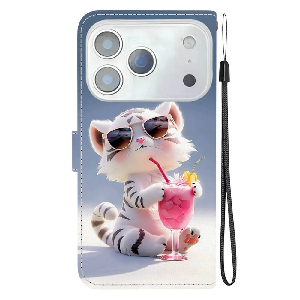 iPhone 17 Pro Max - Handytasche Klapphülle Motiv - Image 60