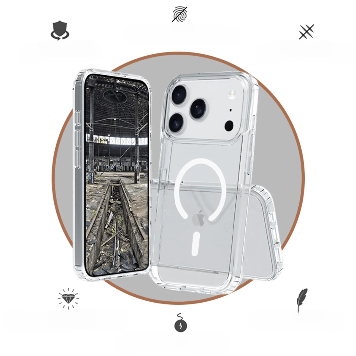 iPhone 17 Pro Max - JT Pankow Clear MagSafe - Image 4