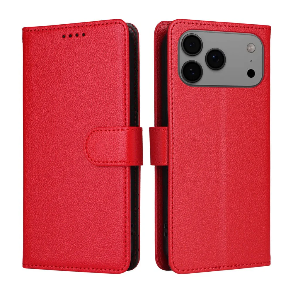 iPhone 17 Pro Max - Lederoptik-HĂŒlle mit strukturierter OberflĂ€che - Image 25
