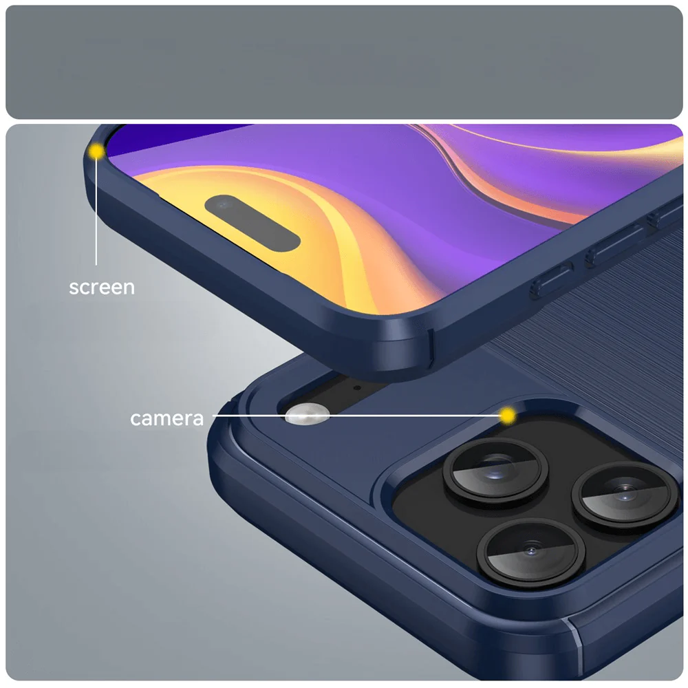 iPhone 17 Pro Max - Metall Carbon Look Hülle - Image 12