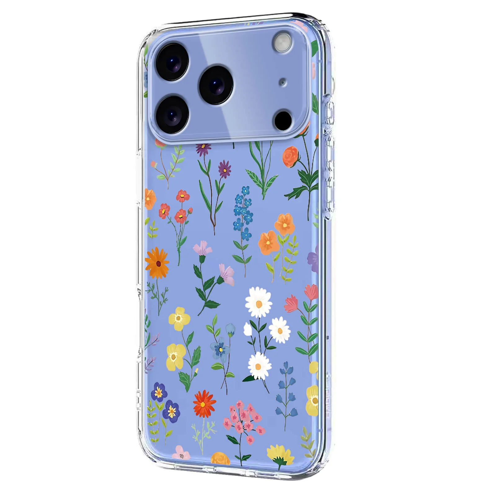 iPhone 17 Pro Max - Silikon Gummi Hülle Blumen - Image 7