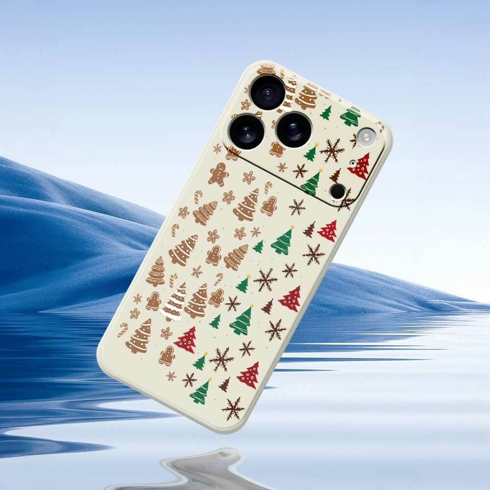 iPhone 17 Pro Max - Silikon Gummi Hülle Christmas - Image 6