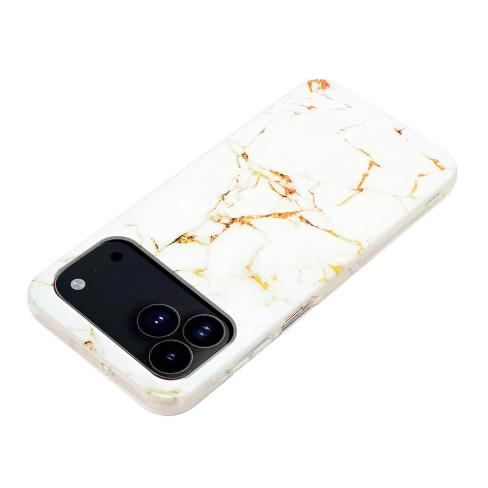 iPhone 17 Pro Max - Silikon HĂŒlle mit Marble Motiv - Image 15