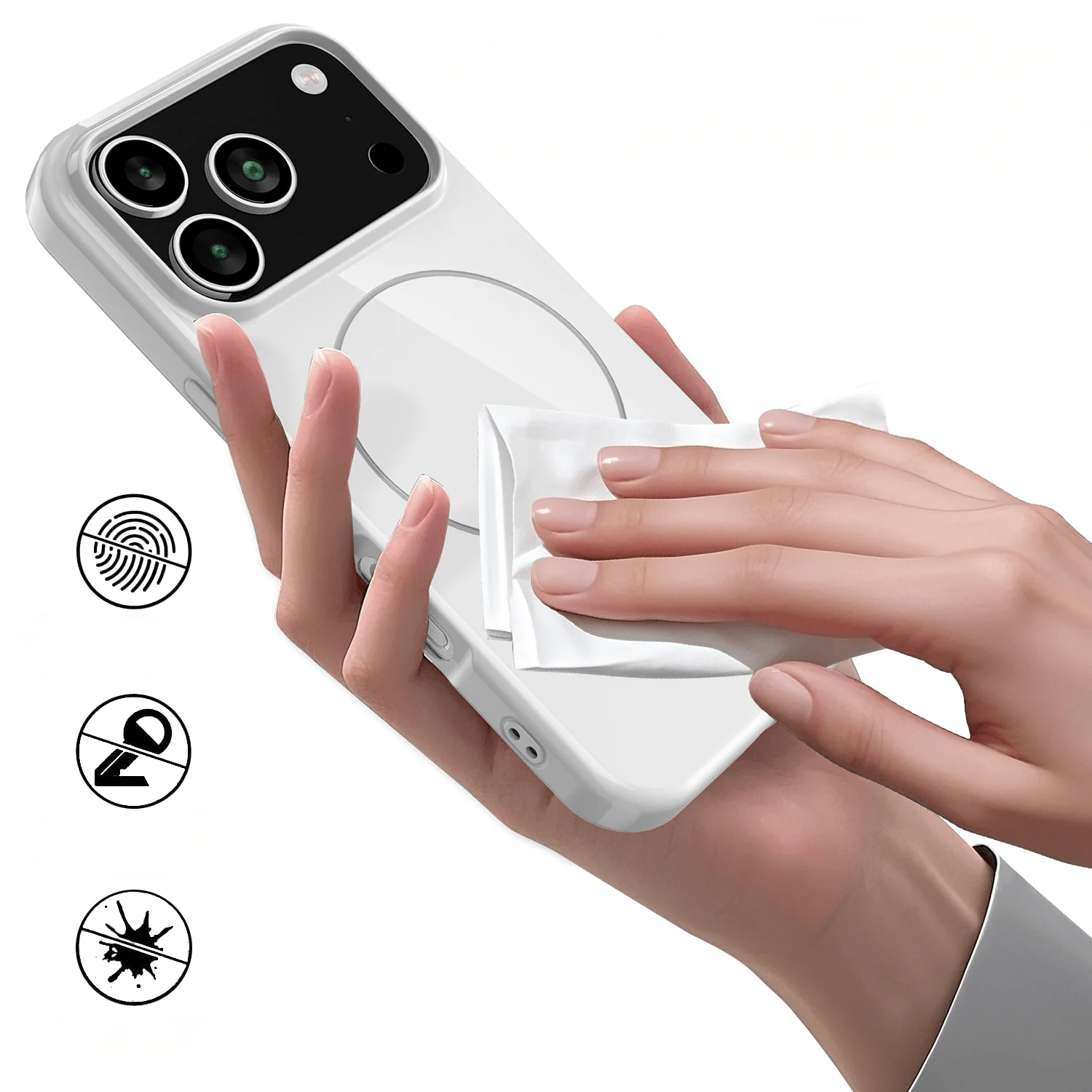 iPhone 17 Pro Max - Unifarbenes Backcover mit MagSafe - Image 19