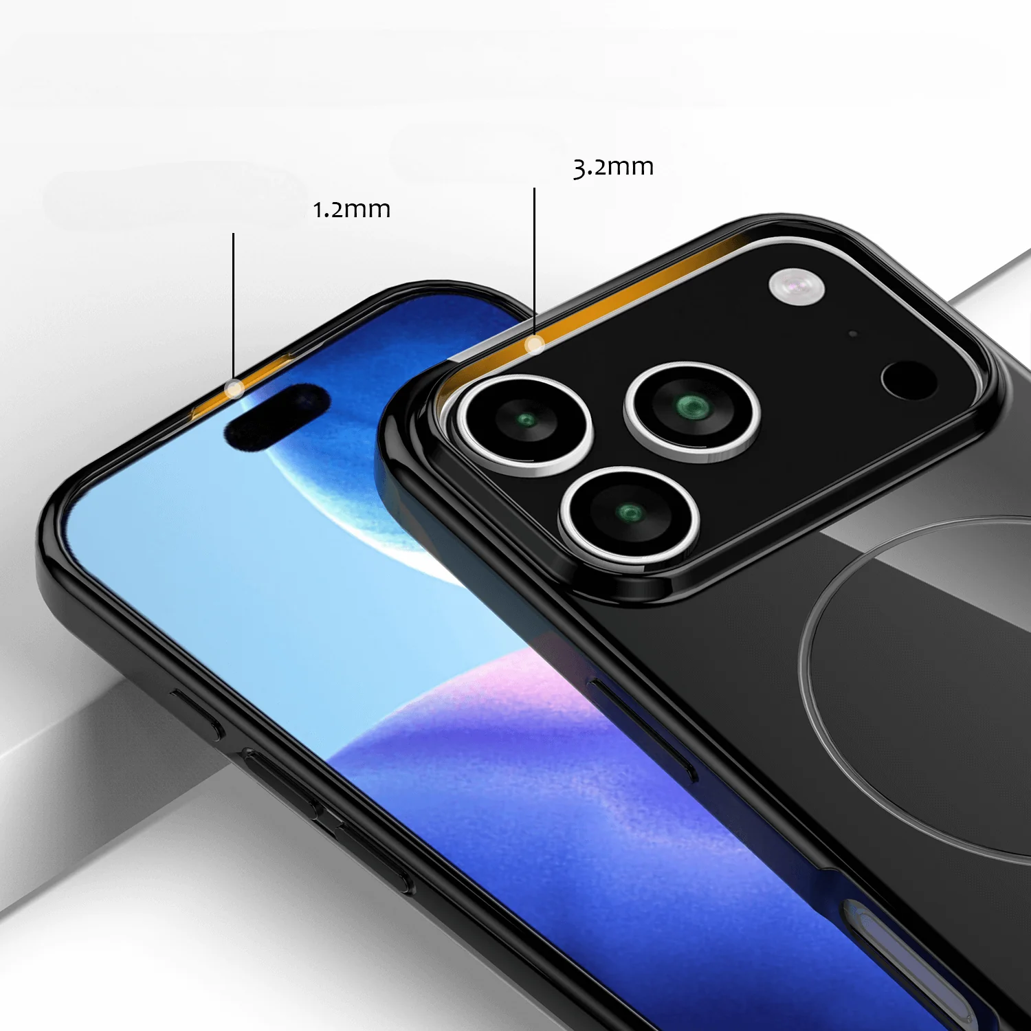 iPhone 17 Pro Max - Unifarbenes Backcover mit MagSafe - Image 2