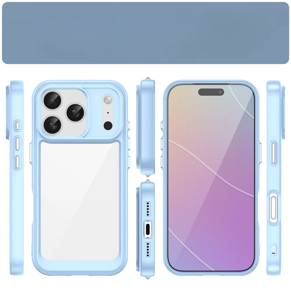 iPhone 17 Pro - Schützende Acryl-Handyhülle mit erhöhtem Rand - Image 6