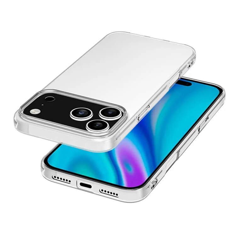 iPhone 17 Pro - Silikon Gummi Case transparent - Image 5