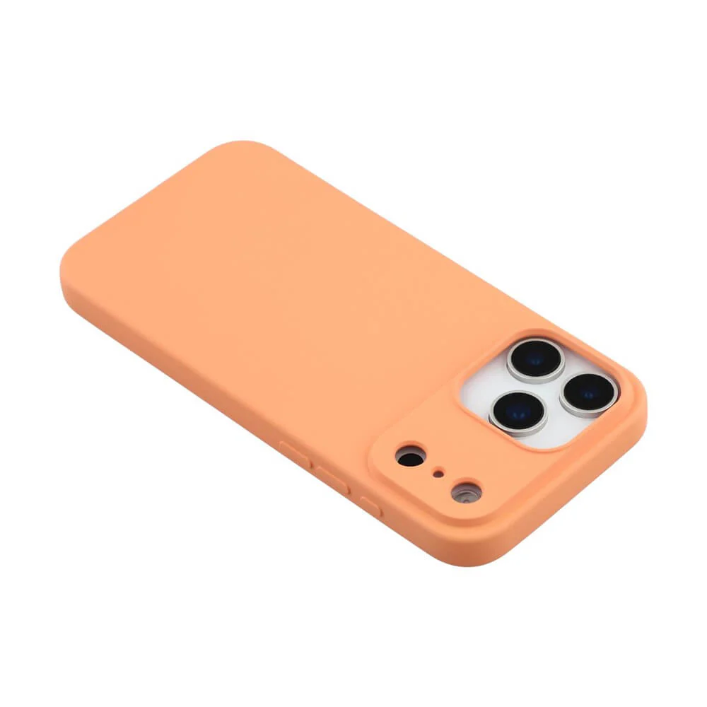 iPhone 17 Pro - Silikon Gummi Hülle in Unifarbe - Image 11