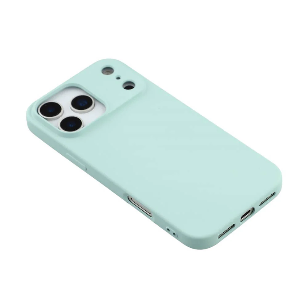iPhone 17 Pro - Silikon Gummi Hülle in Unifarbe - Image 16