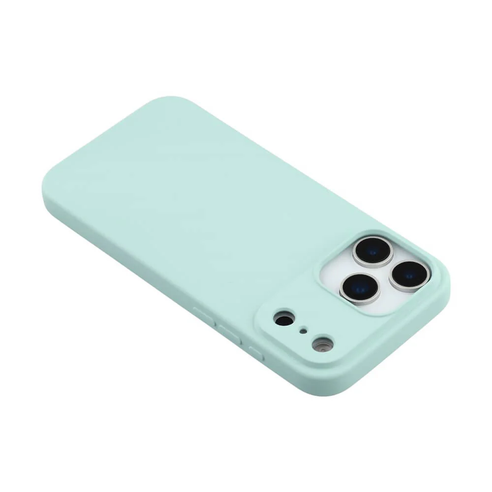 iPhone 17 Pro - Silikon Gummi Hülle in Unifarbe - Image 17