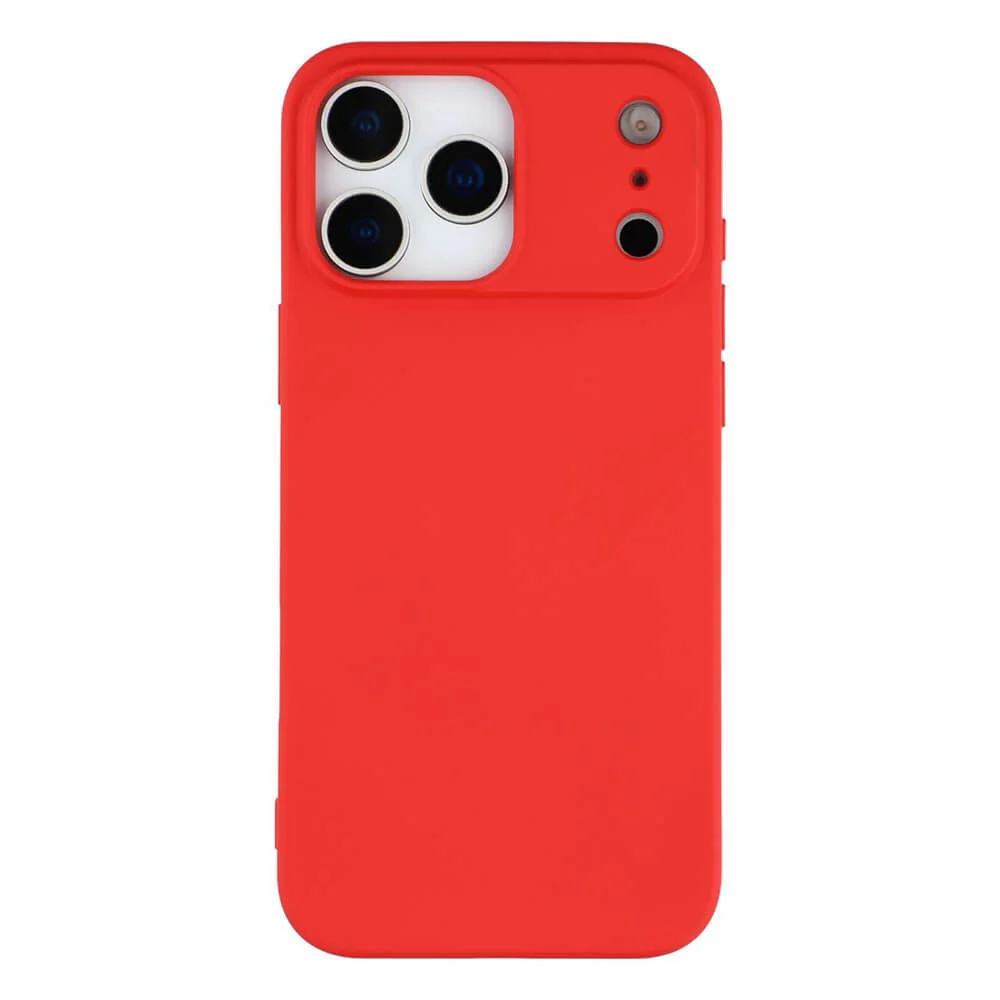 iPhone 17 Pro - Silikon Gummi Hülle in Unifarbe - Image 25