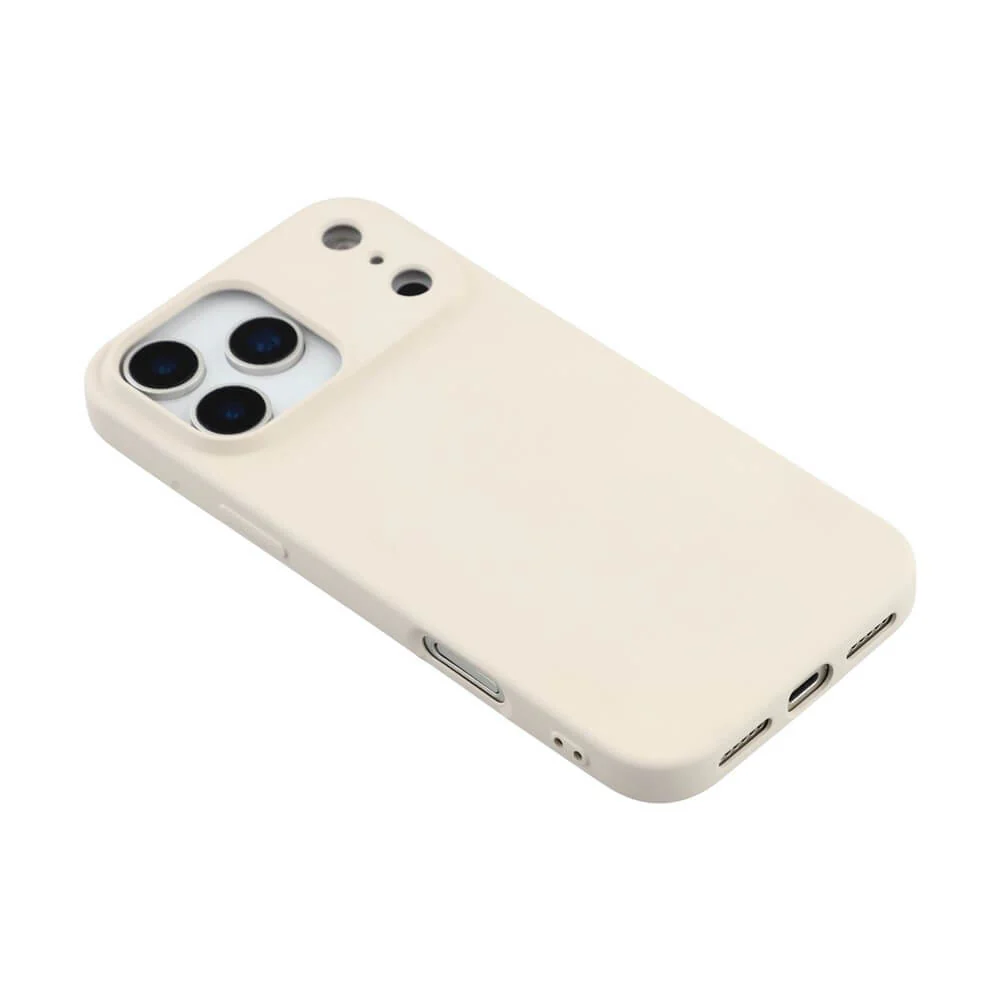 iPhone 17 Pro - Silikon Gummi Hülle in Unifarbe - Image 4