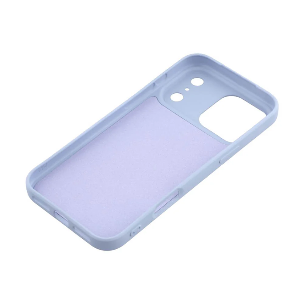 iPhone 17 Pro - Silikon Gummi Hülle in Unifarbe - Image 66