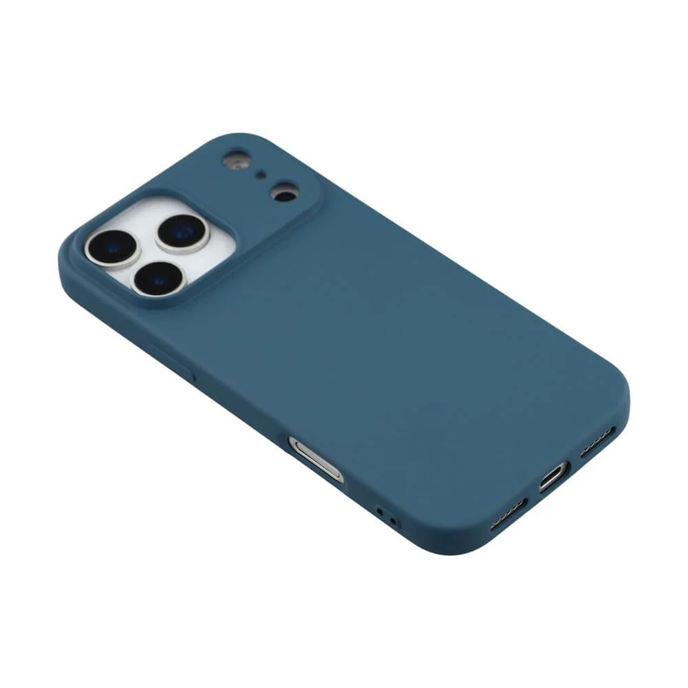 iPhone 17 Pro - Silikon Gummi Hülle in Unifarbe - Image 76