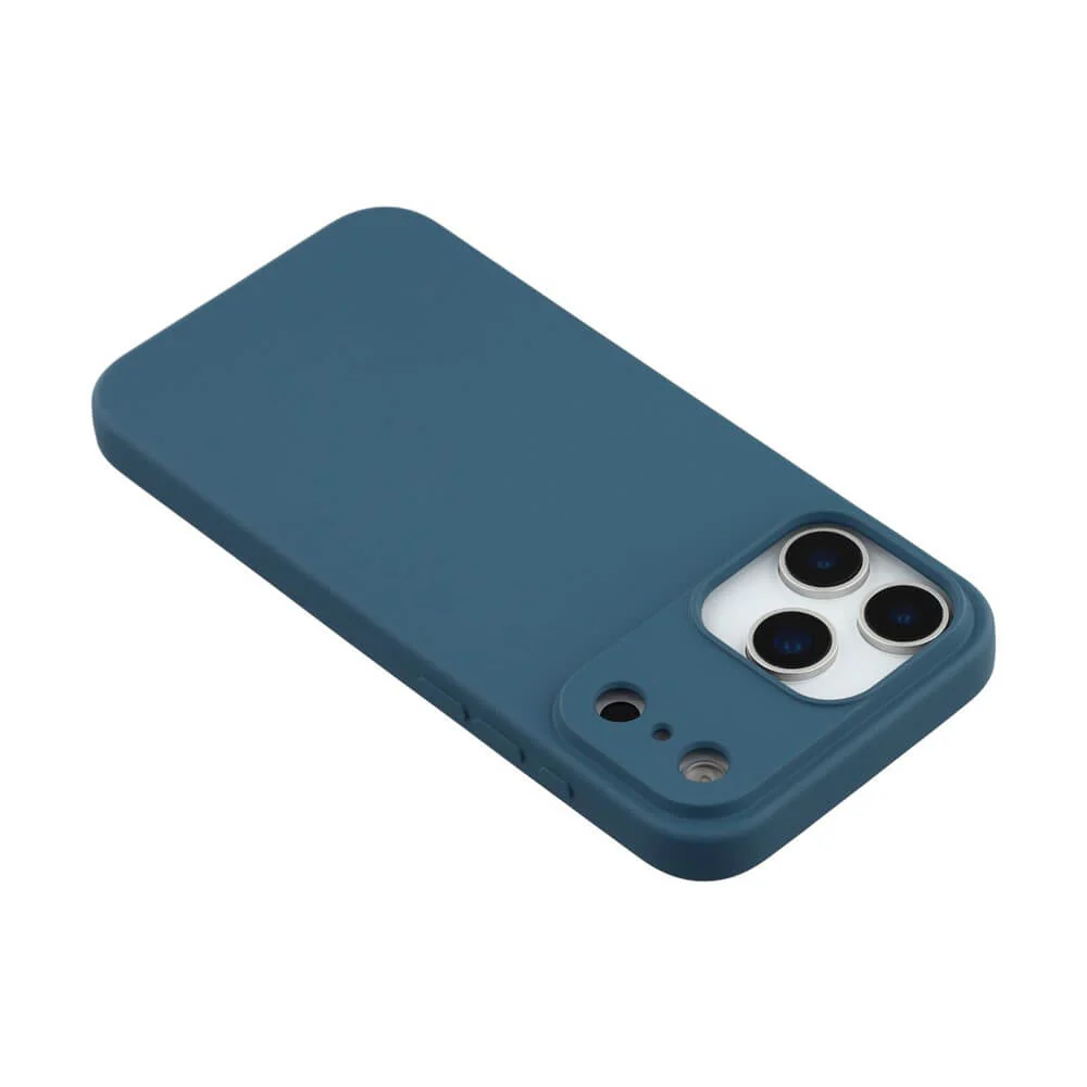 iPhone 17 Pro - Silikon Gummi Hülle in Unifarbe - Image 77