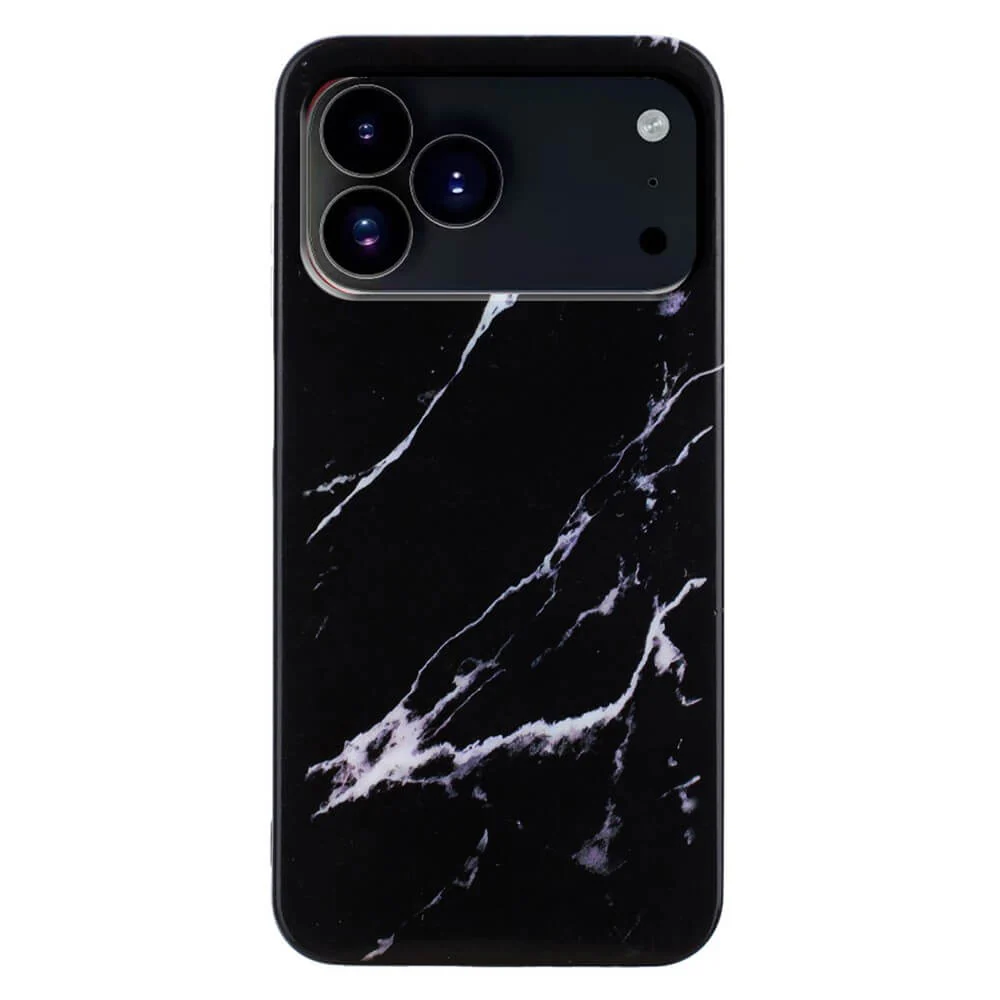 iPhone 17 Pro - Silikon HĂŒlle mit Marble Motiv