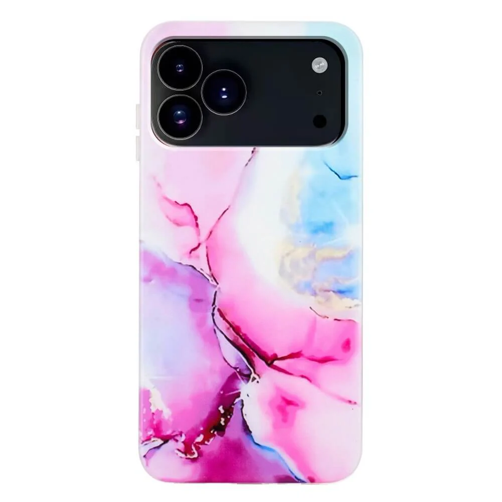 iPhone 17 Pro - Silikon HĂŒlle mit Marble Motiv - Image 21