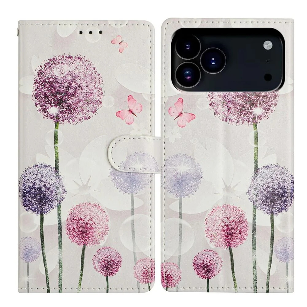 iPhone 17 Pro - Tasche Hülle mit Blüten Motiv - Image 43