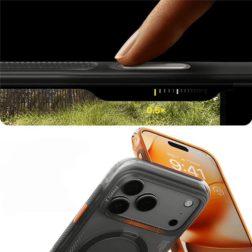 iPhone 17 Pro - TORRAS Ostand Q3 Air Series - Image 50