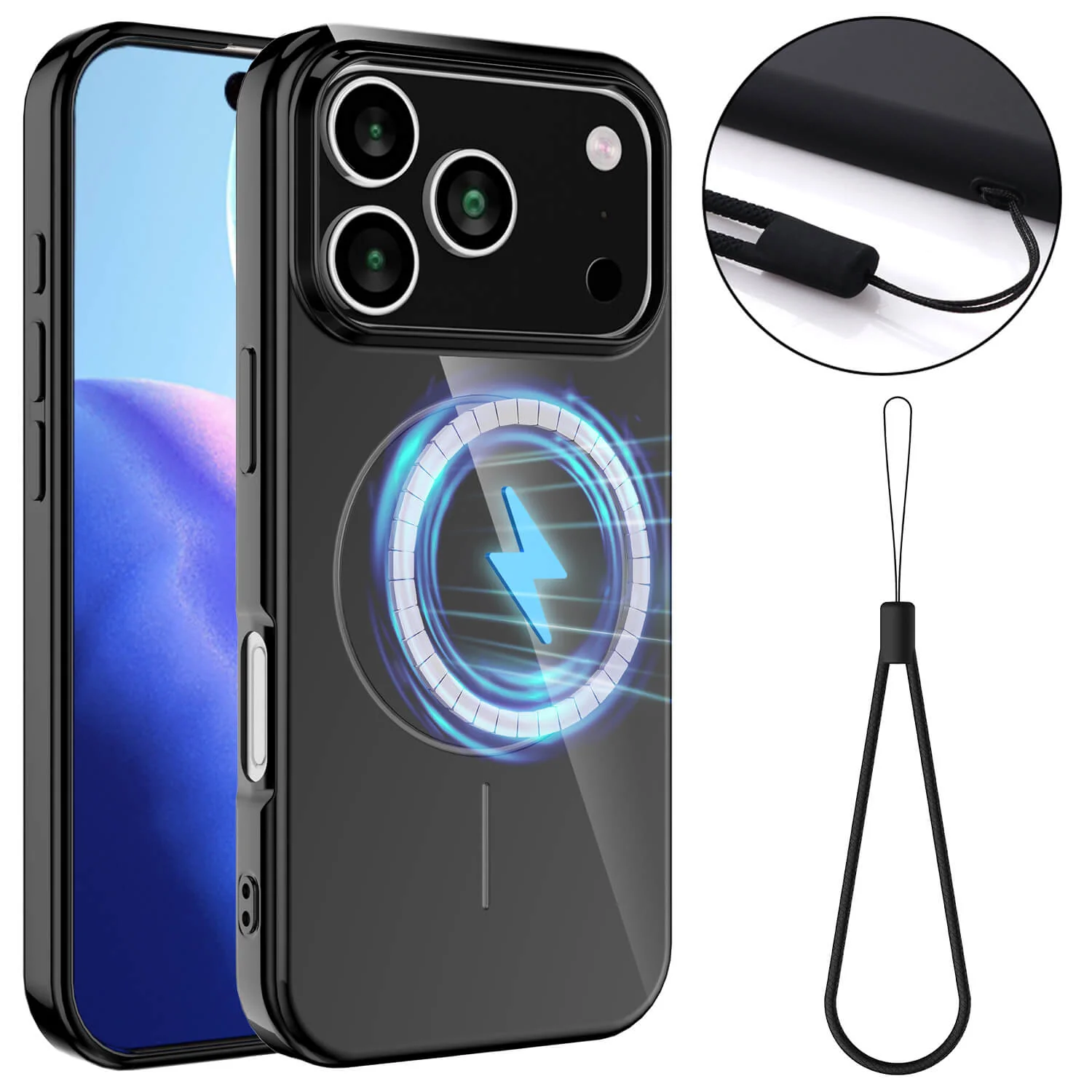 iPhone 17 Pro - Unifarbenes Backcover mit MagSafe