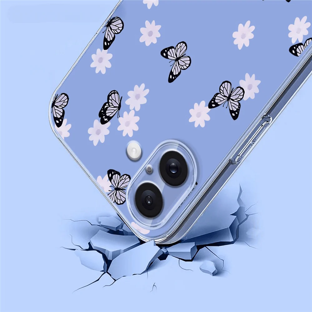 iPhone 17 - Silikon Gummi Hülle Blumen - Image 13