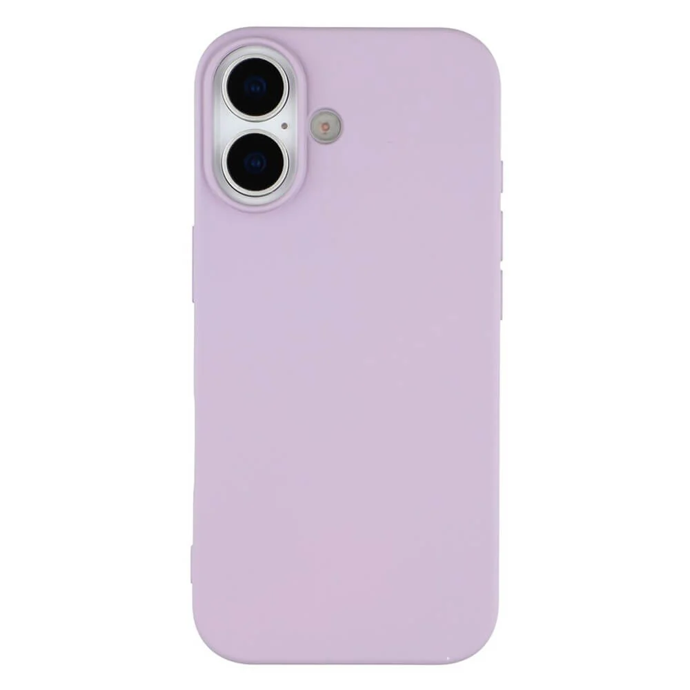 iPhone 17 - Silikon Gummi Hülle in Unifarbe