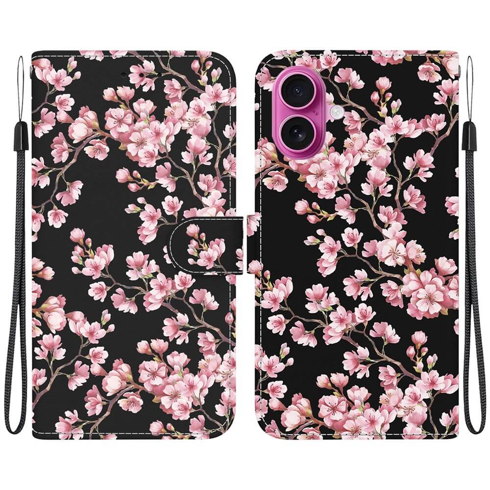 iPhone 17 - Tasche Hülle mit Blüten Motiv - Image 35