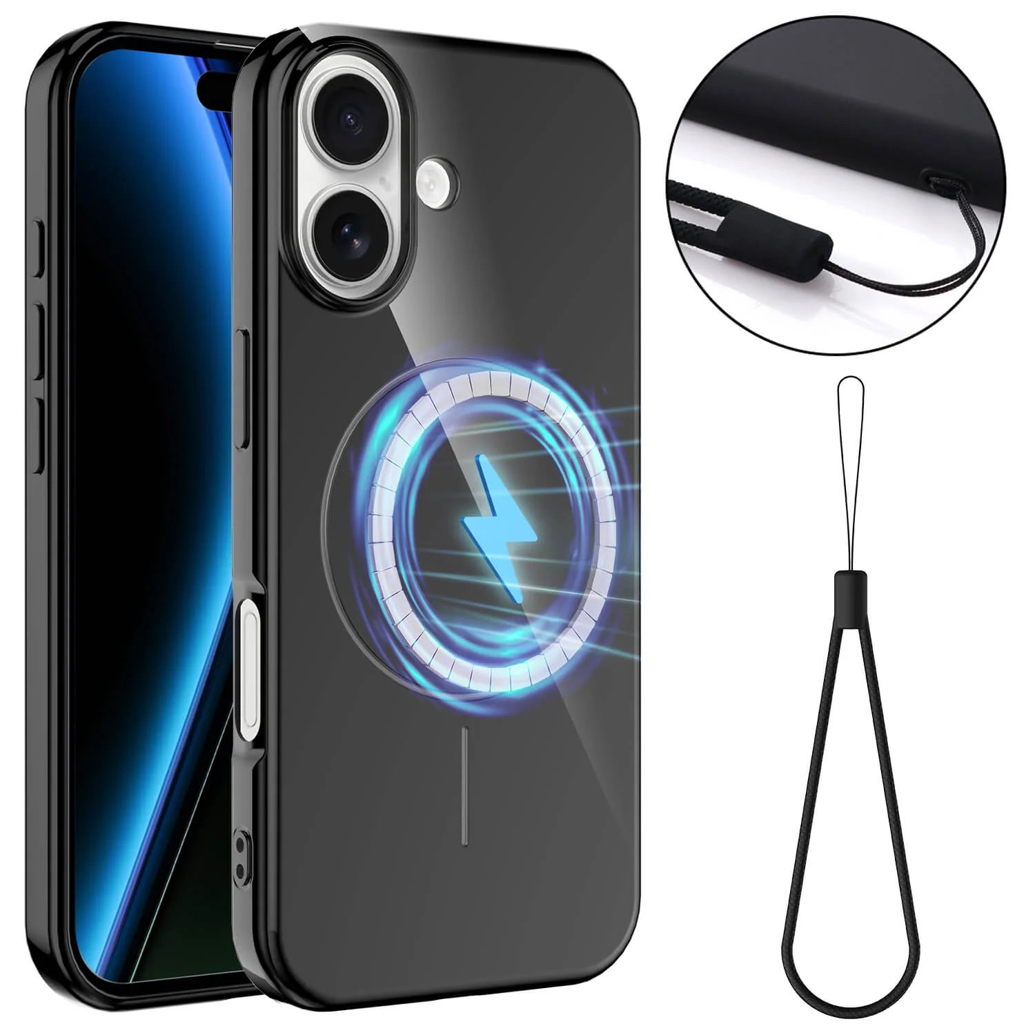 iPhone 17 - Unifarbenes Backcover mit MagSafe