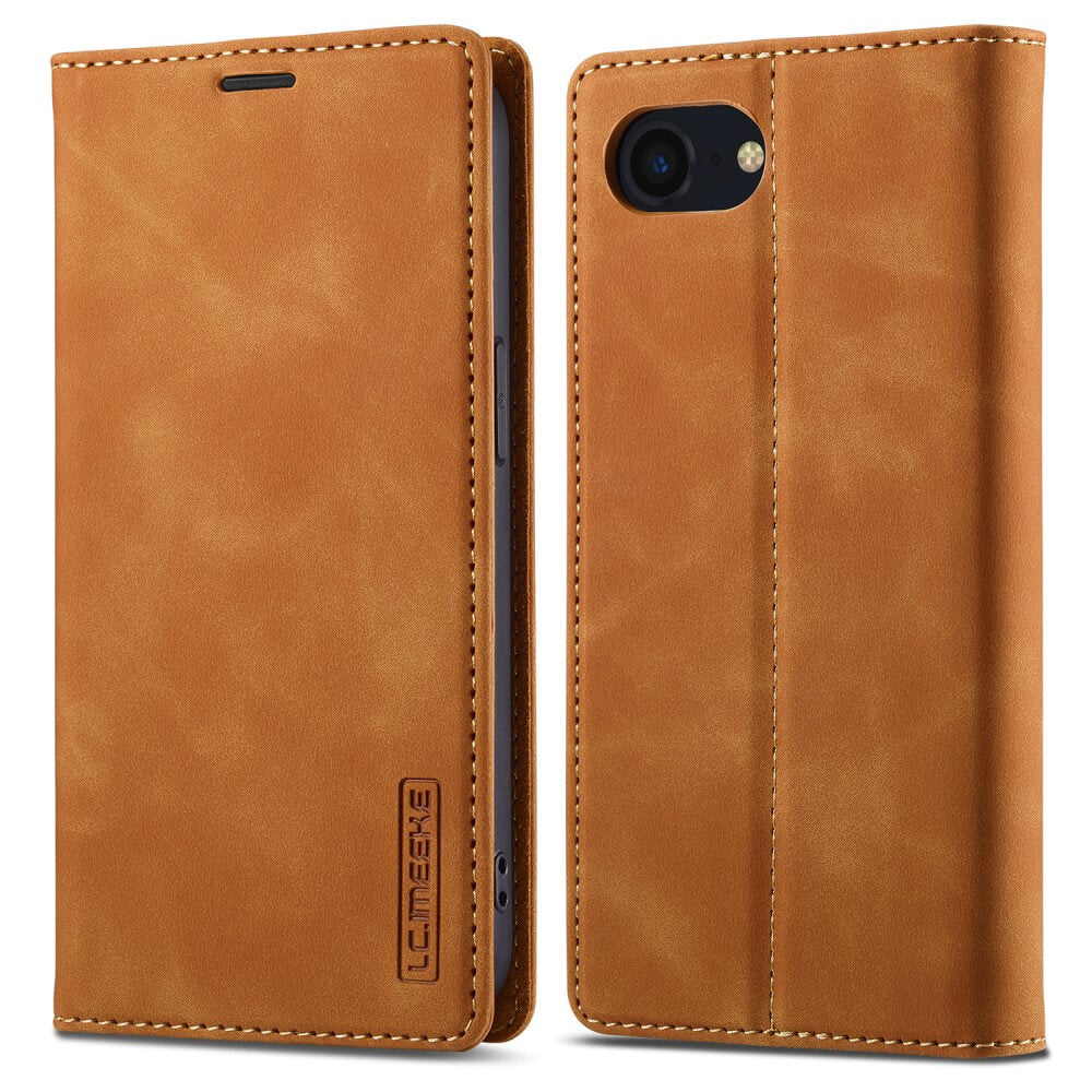iPhone 17e / 16e - LC.IMEEKE Flip Case Vintage - Image 17