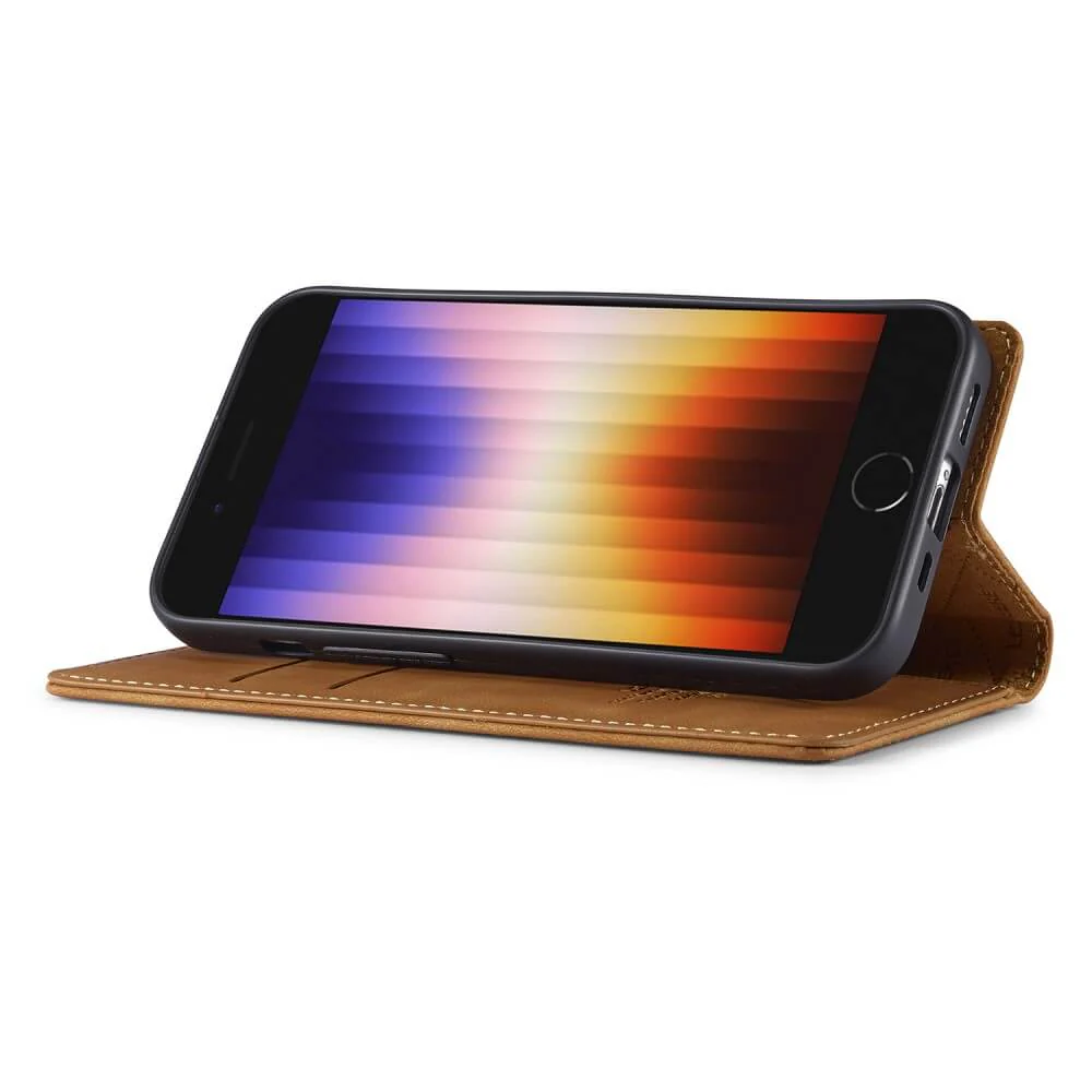 iPhone 17e / 16e - LC.IMEEKE Flip Case Vintage - Image 21