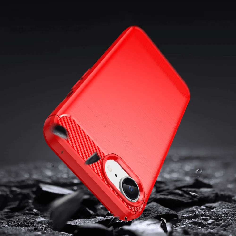 iPhone 17e / 16e - Metall Carbon Look Hülle - Image 13