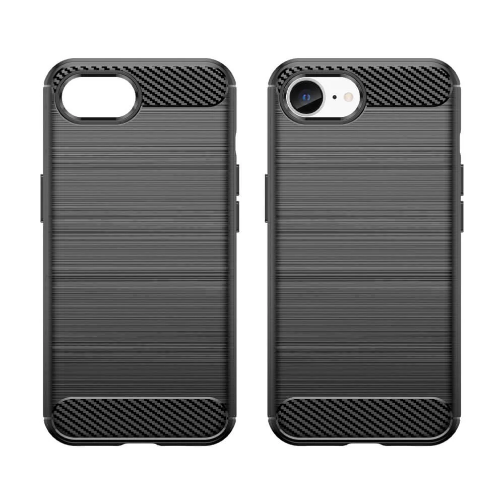 iPhone 17e / 16e - Metall Carbon Look Hülle - Image 3