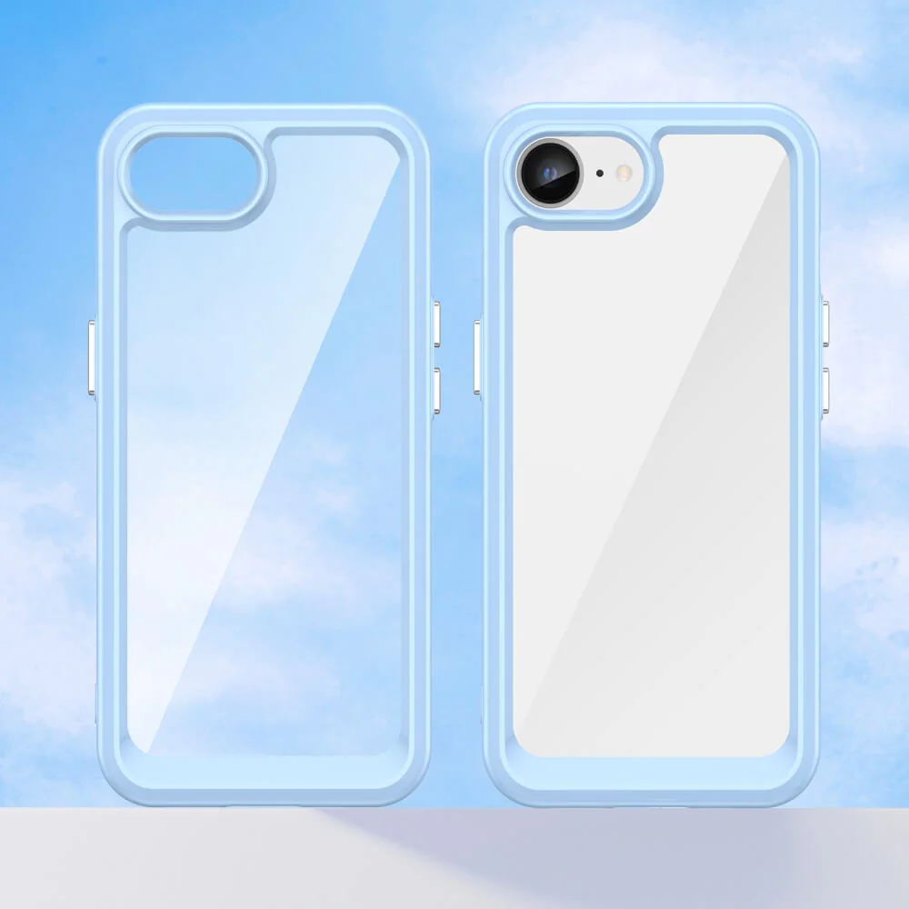 iPhone 17e / 16e - Schützende Acryl-Handyhülle mit erhöhtem Rand - Image 8
