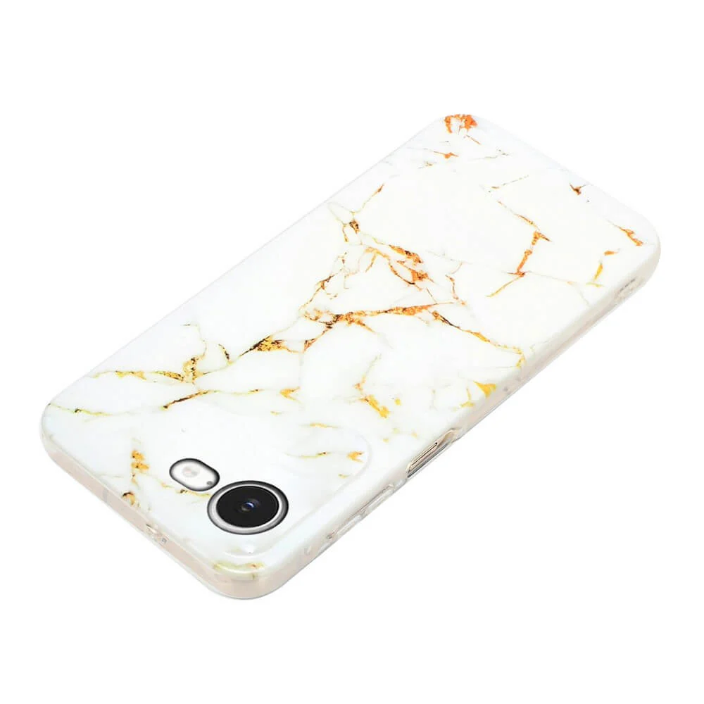 iPhone 17e / 16e - Silikon HĂŒlle mit Marble Motiv - Image 14