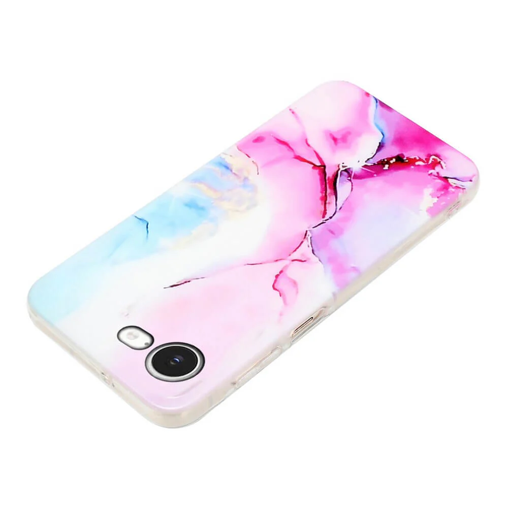 iPhone 17e / 16e - Silikon HĂŒlle mit Marble Motiv - Image 24