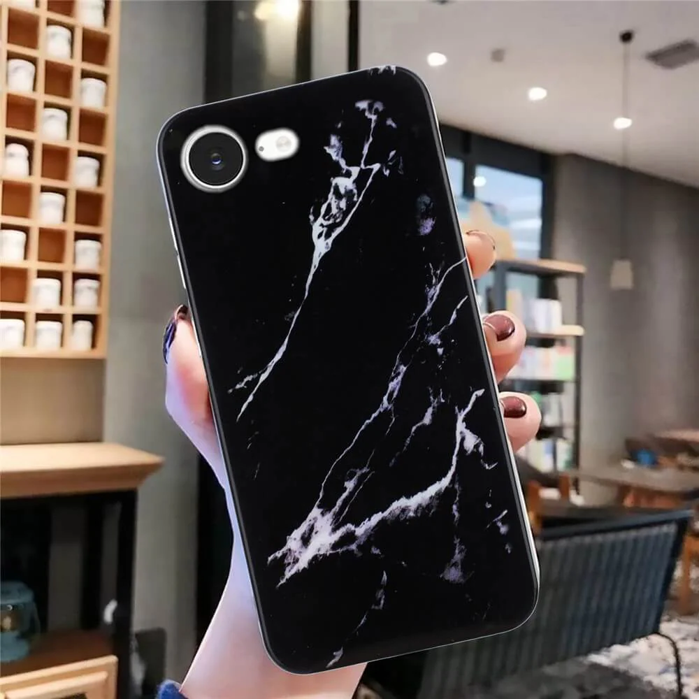 iPhone 17e / 16e - Silikon HĂŒlle mit Marble Motiv - Image 30